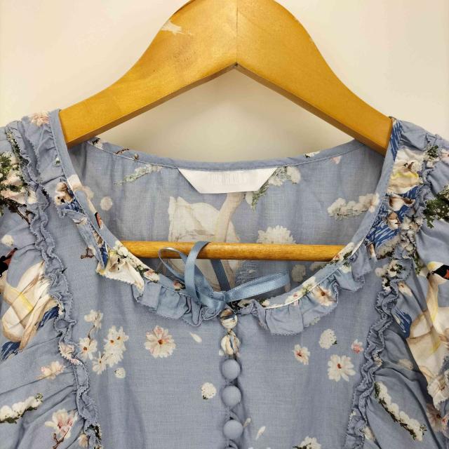 PINK HOUSE(ピンクハウス) 25SS SWAN LAKE プリント ワンピース