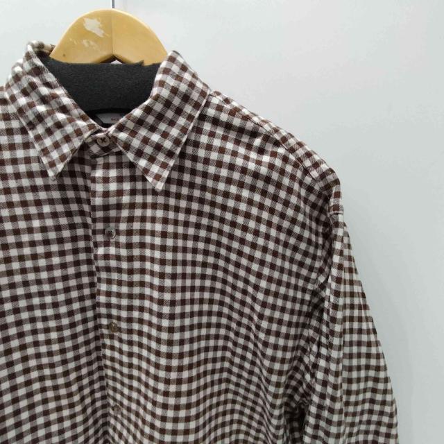417 by EDIFICE(フォーワンセブンバイエディフィス) 25AW SIDOGRAS シドグラス LE JAPON Akita フランネル シャツ メンズ JPN：S 【中古】【ブランド古着バズストア】_3