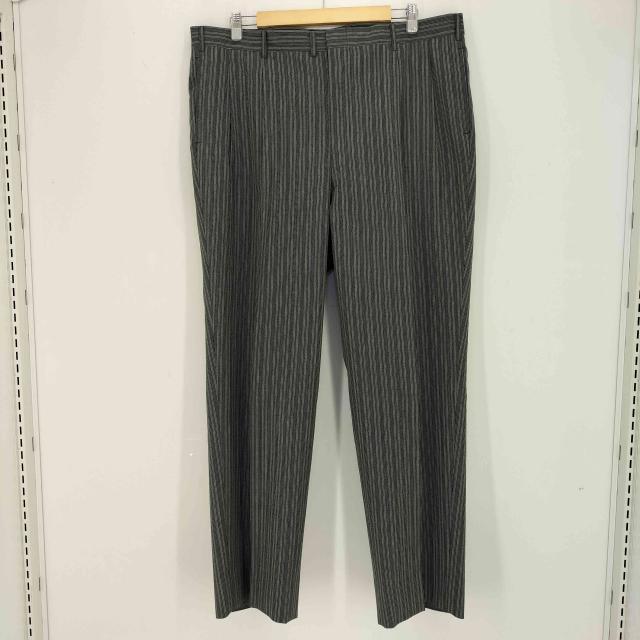 Ermenegildo Zegna(エルメネジルドゼニア) SELFLEX 3ピース 1B テーラードジャケット ＆ 2タック ストライプ スラックス ＆ ジレ  メンズ 表記無 【中古】【ブランド古着バズストア】 Ermenegildo Zegna(エルメネジルドゼニア) SELFLEX 3ピース 1B