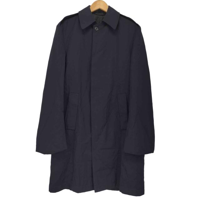 BRITISH ARMY(ブリティッシュアーミー) 70s イギリス軍   Navy ウールギャバジン レインコート メンズ  170/92【中古】【ブランド古着バズストア】