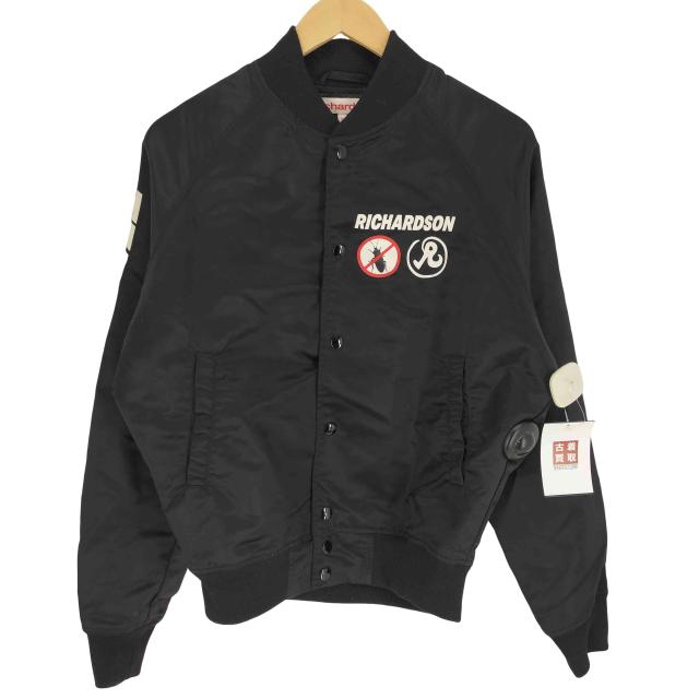 RICHARDSON(リチャードソン) USA製 TERMINIX キャラクター両面プリント ナイロン ブルゾン ジャケット メンズ import：S 【中古】【ブランド古着バズストア】