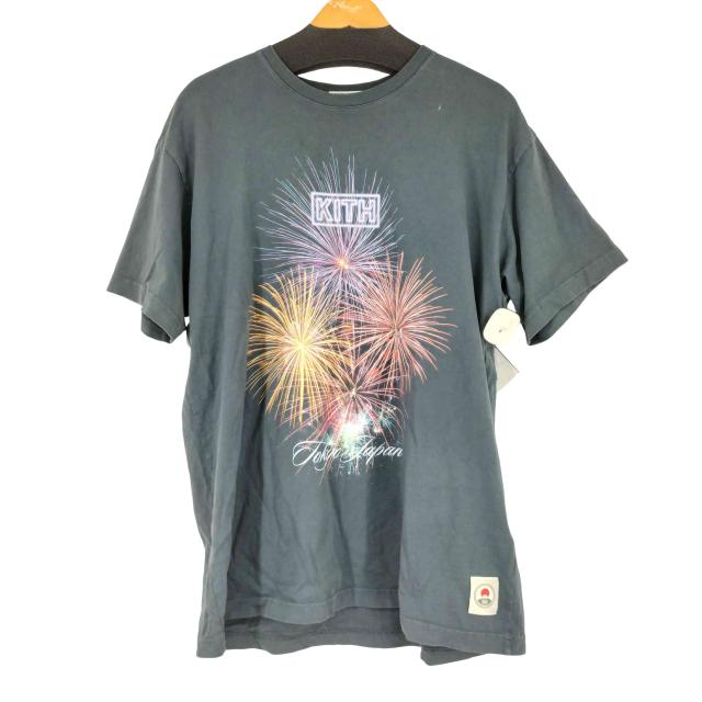 KITH(キス) FIREWORKS TEE  メンズ  L【中古】【ブランド古着バズストア】