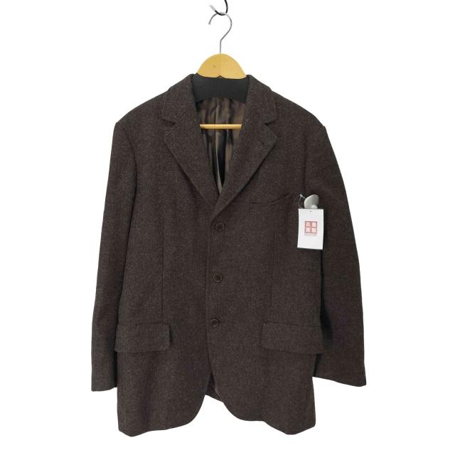 ANATOMICA(アナトミカ) HOBEREAU フランス製 ウール 3B テーラードジャケット メンズ  50【中古】【ブランド古着バズストア】