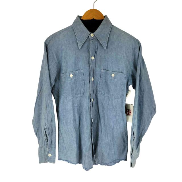 USED古着(ユーズドフルギ) 70S L/S シャンブレーシャツ メンズ 表記無 【中古】【ブランド古着バズストア】 6,179円