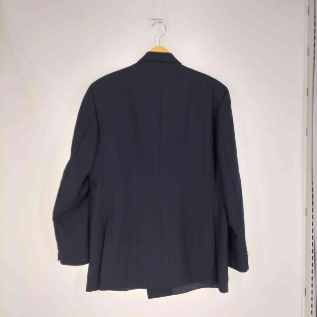 BURBERRYS(バーバリーズ) イングランド製 金ボタン ダブル 紺ブレザー ビッグサイズ メンズ  52R【中古】【ブランド古着バズストア】_1