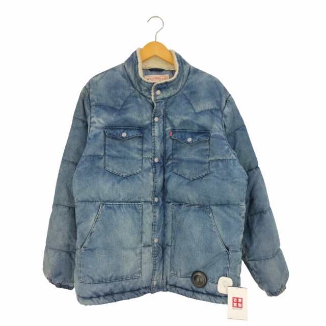 Levis(リーバイス) ジェルパダウンジャケット メンズ import：L