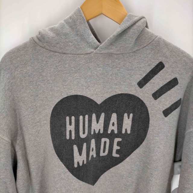 HUMAN MADE(ヒューマンメイド) ロゴクルーネックパーカー メンズ JPN