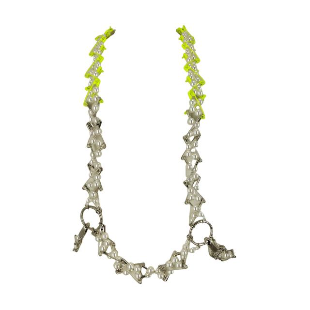 noir kei ninomiya(ノワールケイニノミヤ) 安全ピン パールハーネス メンズ JPN：S 【中古】【ブランド古着バズストア】の通販は