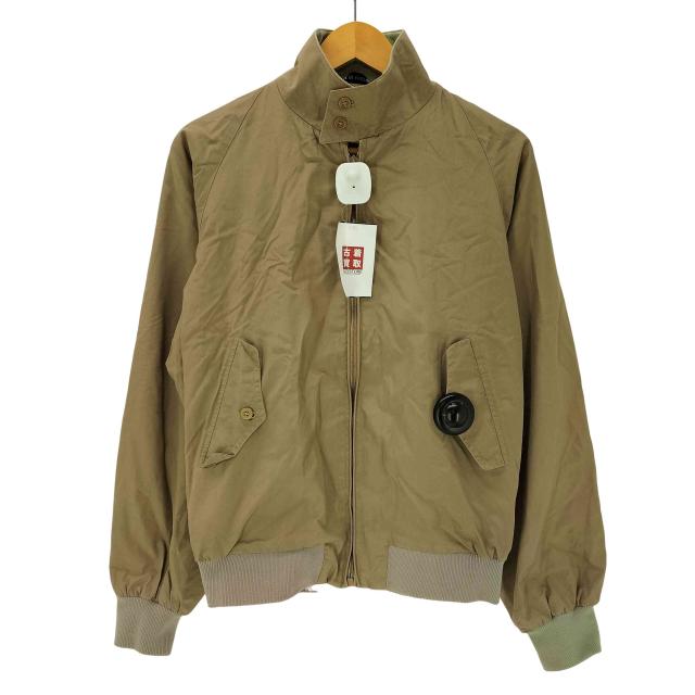 BARACUTA(バラクータ) 70-80S 英国製 AEROジップ G9 裏地チェック スウィングトップ ハリントン ジャケット ブルゾン メンズ UK：38 【中古】【ブランド古着バズストア】