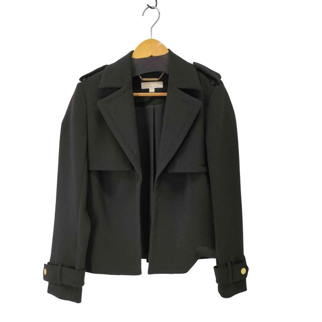 Michael Michael Kors(マイケルマイケルコース) クロップド ステッチ トレンチ ジャケット レディース import：S 【中古】【ブランド古着バズストア】