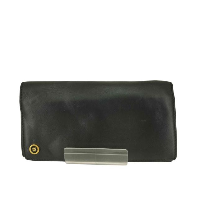 VERSACE(ヴェルサーチ) レザー二つ折り長財布 メンズ 表記無 【中古】【ブランド古着バズストア】