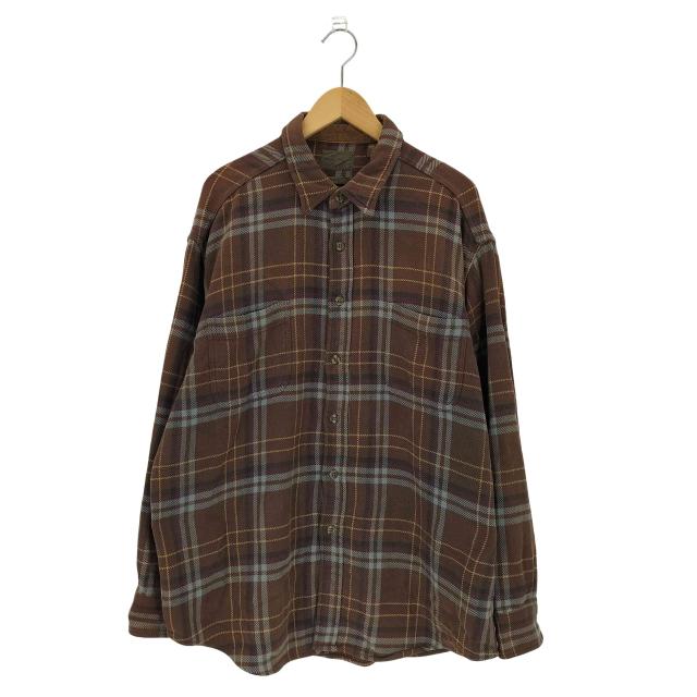 STJOHNS BAY(セントジョンズベイ) 90~00s BRAWNY タータンチェック ヘビーネルシャツ メンズ XL【中古】【ブランド古着バズストア】