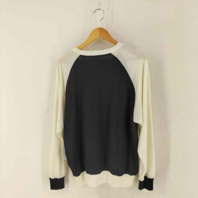 USED古着(ユーズドフルギ) {{cabaret poval}} 25AW Merino Wool Raglan Top レディース JPN：L 【中古】【ブランド古着バズストア】 USED古着(ユーズドフルギ) {{cabaret poval}} 25AW Merino Wool Raglan