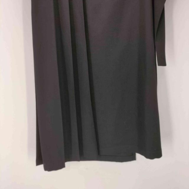 Yohji Yamamoto POUR HOMME(ヨウジヤマモトプールオム) 23SS ウール ギャバ プリーツ ベンツ ラップ クロス 巻き スカート メンズ JPN：3 【中古】【ブランド古着バズストア】_3