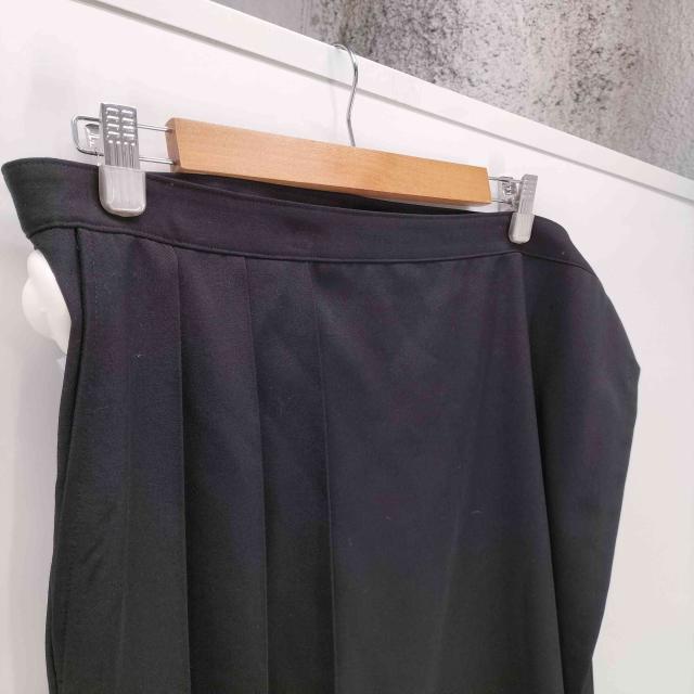 Yohji Yamamoto POUR HOMME(ヨウジヤマモトプールオム) 23SS ウール ギャバ プリーツ ベンツ ラップ クロス 巻き スカート メンズ JPN：3 【中古】【ブランド古着バズストア】_4