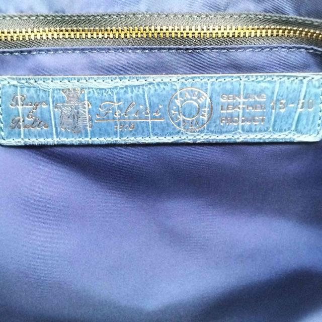 Felisi(フェリージ) 15/50/SA クロコ型押し トートバッグ メンズ 表記無 【中古】【ブランド古着バズストア】