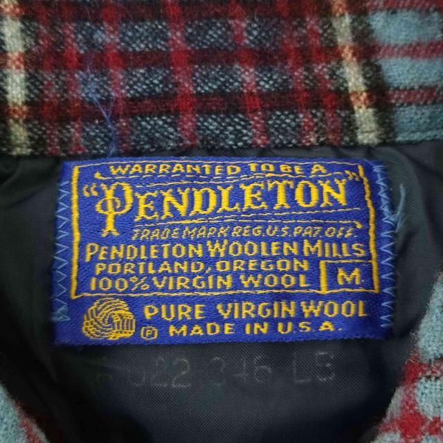 PENDLETON(ペンドルトン) 70s USA製 ウールオープンカラーシャツ