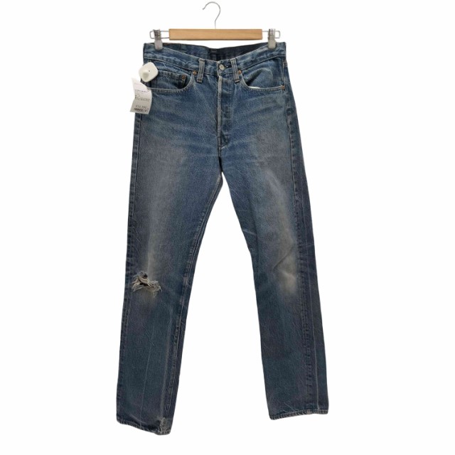 Levis(リーバイス) 80S 80年製 ボタン裏6 66後期 501 ストレートデニムパンツ メンズ W32【中古】【ブランド古着バズストア】