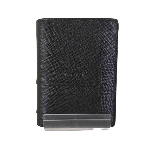 グッチ 二つ折り財布 マーモント GG金具 レザー 黒 付属品付き 428726 8071811493-1.jpg