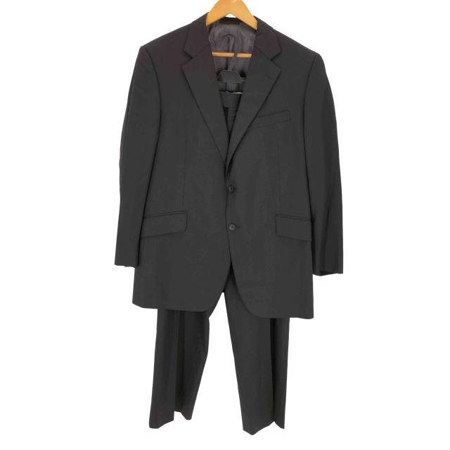 BURBERRY LONDON(バーバリーロンドン) 2B シルク混ウールテーラードジャケット パンツ セットアップ メンズ 表記無 【中古】【ブランド古着バズストア】