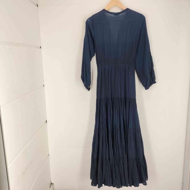 Velnica(ヴェルニカ) コットンレーヨンプリーツ巻きワンピース レディース 表記無 【中古】【ブランド古着バズストア】 Velnica(ヴェルニカ) コットンレーヨンプリーツ巻きワンピース