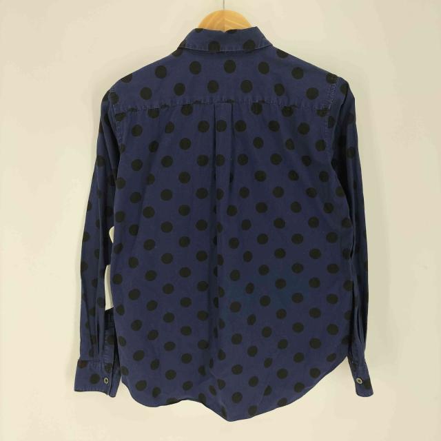 BLACK COMME des GARCONS(ブラックコムデギャルソン) 12SS 製品染め ドット レギュラーカラーシャツ メンズ JPN：S 【中古】【ブランド古着バズストア】_1