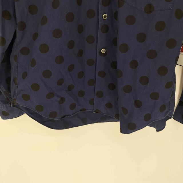 BLACK COMME des GARCONS(ブラックコムデギャルソン) 12SS 製品染め ドット レギュラーカラーシャツ メンズ JPN：S 【中古】【ブランド古着バズストア】_4