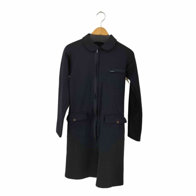 COMME des GARCONS COMME des GARCONS(コムデギャルソンコムデギャルソン) 05AW 製品染め ボンディング ジップアップコート レディース JPN：S 【中古】【ブランド古着バズストア】の通販は 9,226円