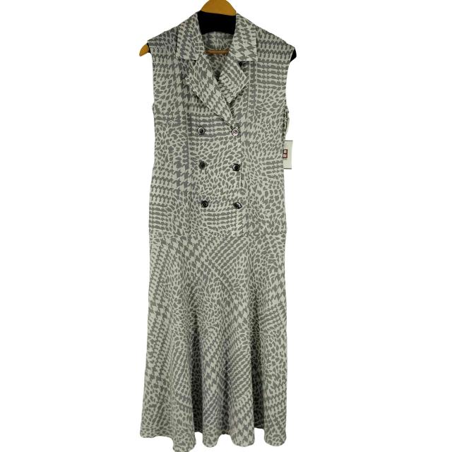 Pinky＆Dianne(ピンキーアンドダイアン) ハウドトゥースプリントワンピース ベルト付き レディース  38【中古】【ブランド古着バズストア】