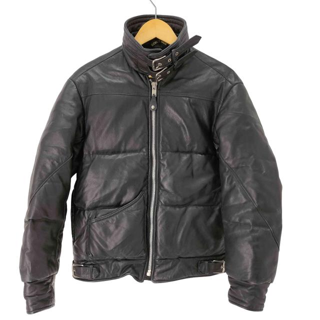 Schott(ショット) B-3 レザー ダウンジャケット メンズ import：M 【中古】【ブランド古着バズストア】