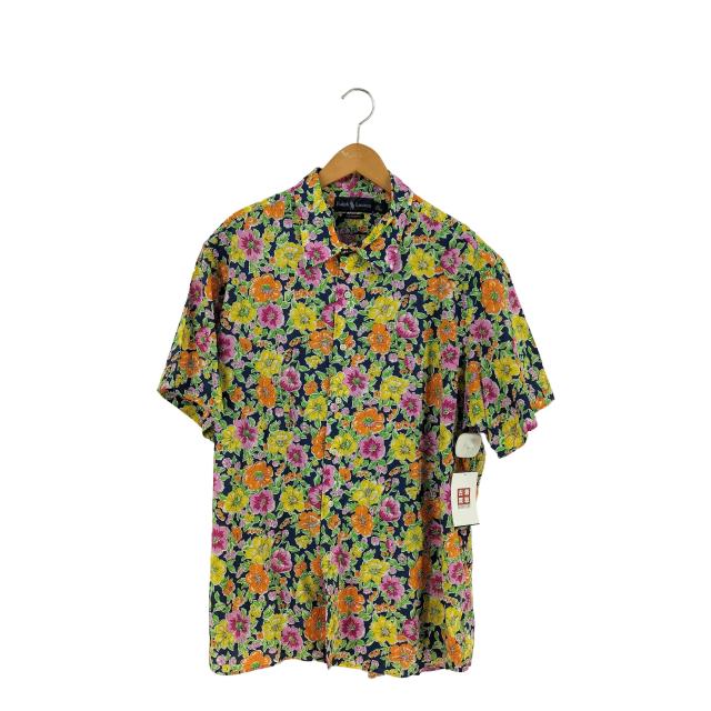 RALPH LAUREN(ラルフローレン) CUSTOM FIT フローラル柄 S/Sシャツ メンズ import：XXL 【中古】【ブランド古着バズストア】