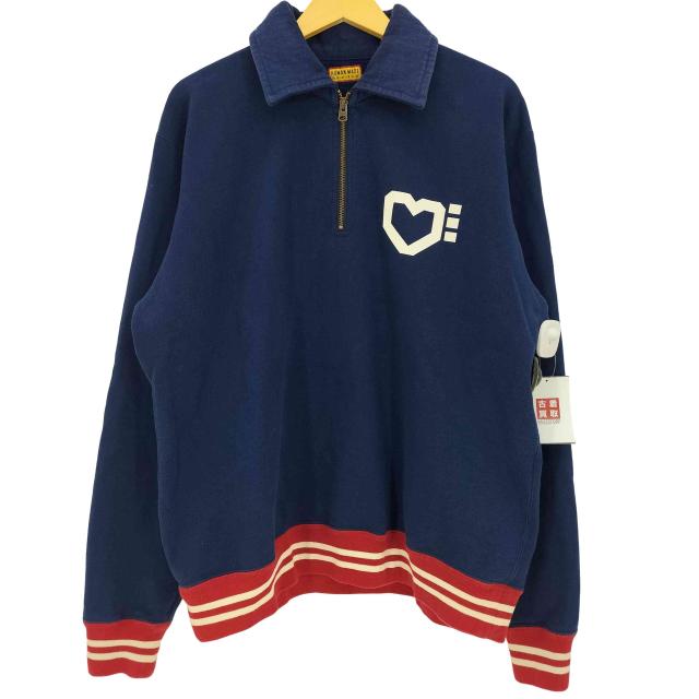 HUMAN MADE(ヒューマンメイド) 25ss Half-Zip Heart Sweatshirt メンズ JPN：XXL 【中古】【ブランド古着バズストア】