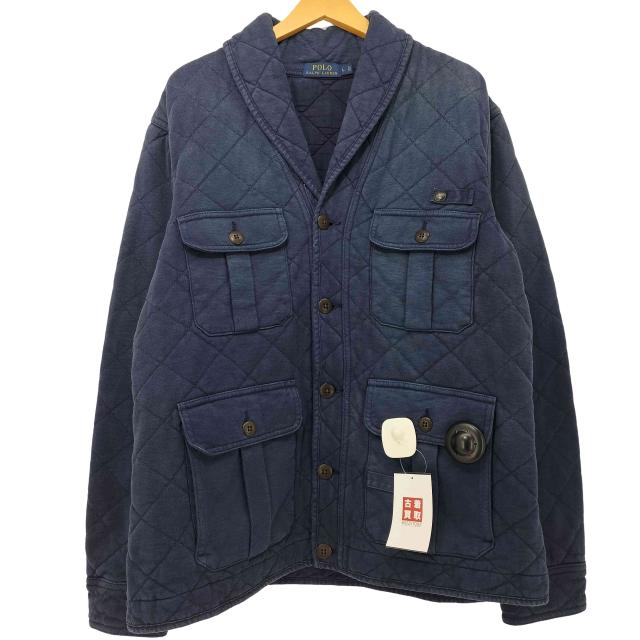 POLO RALPH LAUREN(ポロラルフローレン) 中綿 キルティング パファージャケット メンズ import：L 【中古】【ブランド古着バズストア】