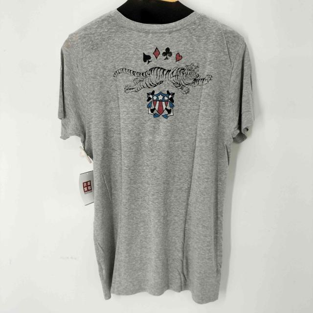 Ed Hardy(エドハーディー) 両面プリント S/S Tシャツ レディース import：M 【中古】【ブランド古着バズストア】_1