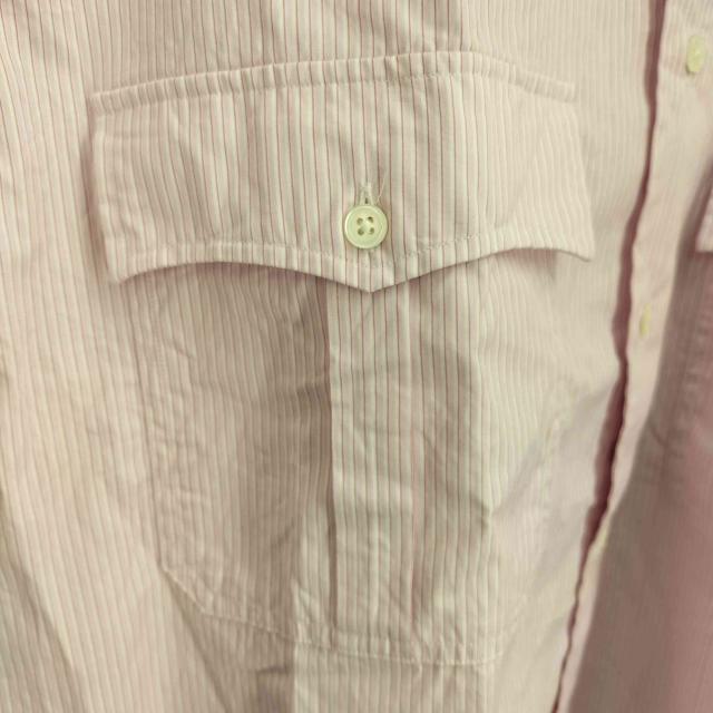 PORTER CLASSIC(ポータークラシック) ROLL UP STRIPE SHIRT サクラ メンズ L【中古】【ブランド古着バズストア】の通販は PORTER CLASSIC(ポータークラシック) ROLL UP STRIPE SHIRT サクラ メンズ L【中古】【ブランド古着バズストア】の通販は