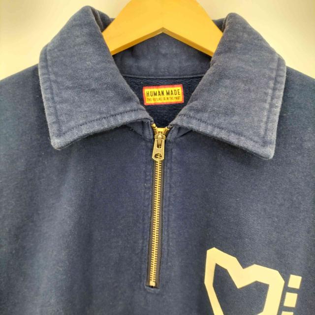 HUMAN MADE(ヒューマンメイド) 25ss Half-Zip Heart Sweatshirt メンズ JPN：XXL 【中古】【ブランド古着バズストア】_2