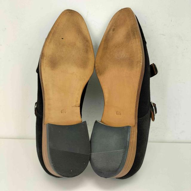 USED古着(ユーズドフルギ) stracitta ダブルモンクストラップ スウェードシューズ メンズ  6 1/2 25.5cm【中古】【ブランド古着バズストア】