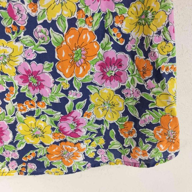 RALPH LAUREN(ラルフローレン) CUSTOM FIT フローラル柄 S/Sシャツ メンズ import：XXL 【中古】【ブランド古着バズストア】_4