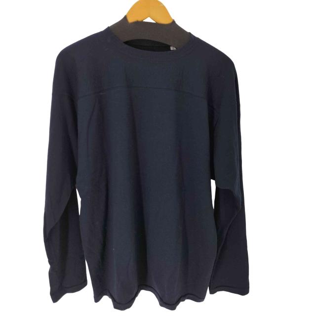 nanamica(ナナミカ) Merino Field Long Sleeve Tee メリノフィールド L/S カットソー メンズ JPN：S 【中古】【ブランド古着バズストア】