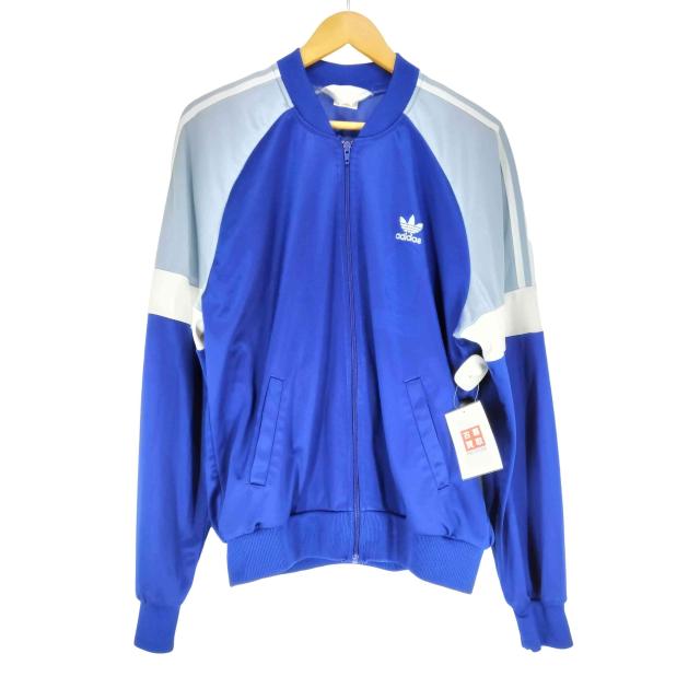 adidas(アディダス) 80s サイドライン ジップアップ トラックジャケット メンズ 表記無 【中古】【ブランド古着バズストア】