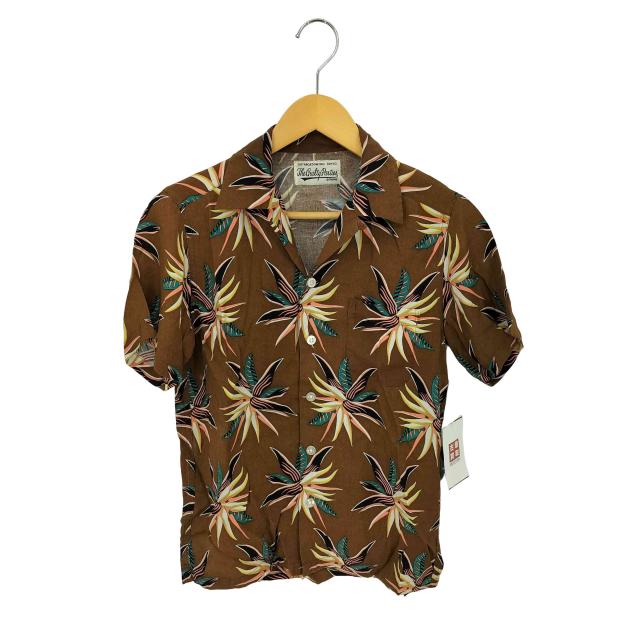 WACKO MARIA(ワコマリア) TROPICAL FLOWER ALOHA SHIRT S/S メンズ  S【中古】【ブランド古着バズストア】