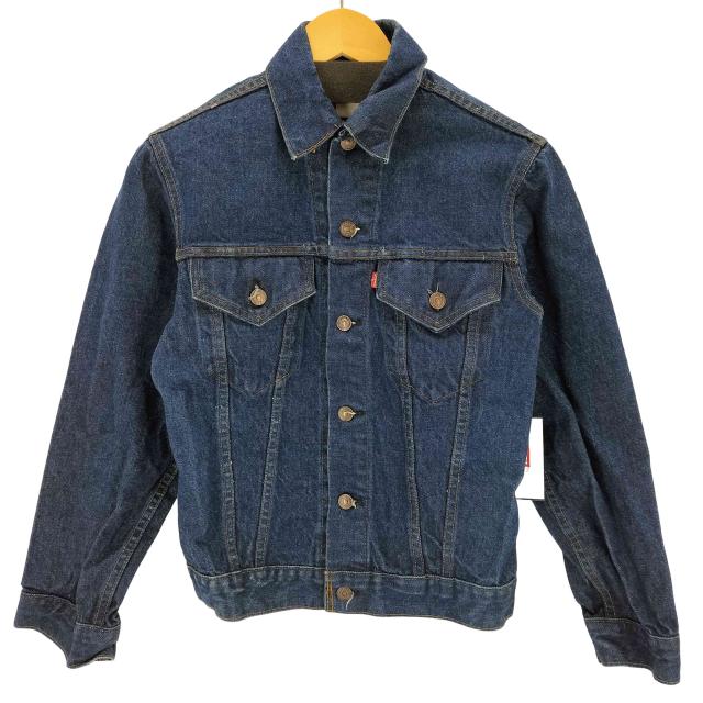 Levis(リーバイス) 70-80s USA製 70505-0217 スモールe ボタン裏刻印無 インディゴデニムジャケット メンズ US：34 【中古】【ブランド古着バズストア】