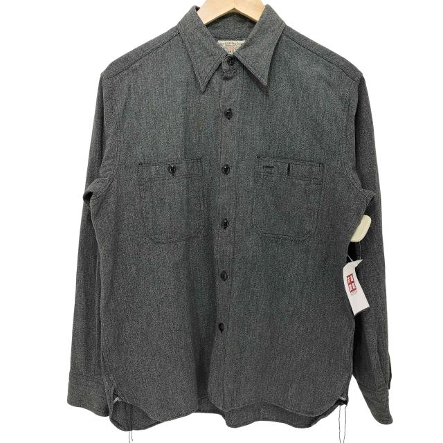 BUZZ RICKSONS(バズリクソンズ) COTTON COVERT WORK SHIRT メンズ  14-14 1/2【中古】【ブランド古着バズストア】
