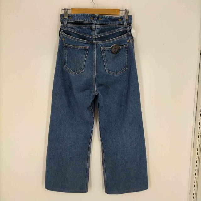 Y/PROJECT(ワイプロジェクト) ベルトデザイン ワイドデニムパンツ