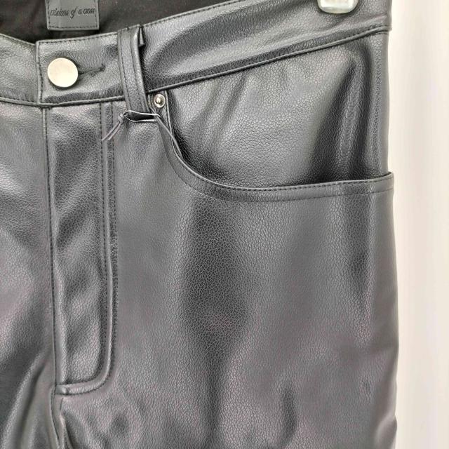 USED古着(ユーズドフルギ) {{VISION OF A CROSS}} NS LEATHER PANTS フェイクレザーパンツ メンズ  30【中古】【ブランド古着バズストア】_3