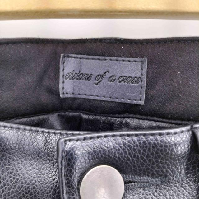 USED古着(ユーズドフルギ) {{VISION OF A CROSS}} NS LEATHER PANTS フェイクレザーパンツ メンズ  30【中古】【ブランド古着バズストア】_5