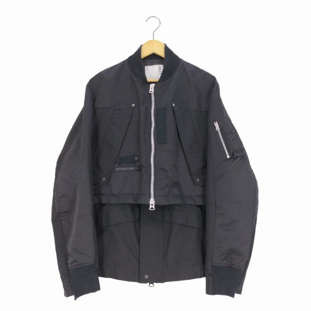 Sacai(サカイ) 22SS Nylon Twill Mix Blouson メンズ 表記無 【中古