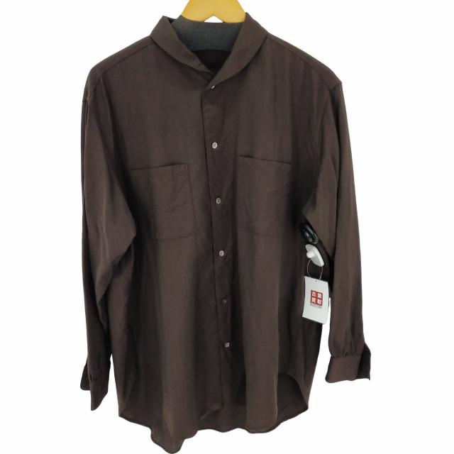 Ys for men(ワイズフォーメン) 90S スタンドカラーシャツ 2ポケット ラウンドカット メンズ 表記無 【中古】【ブランド古着バズストア】の通販は