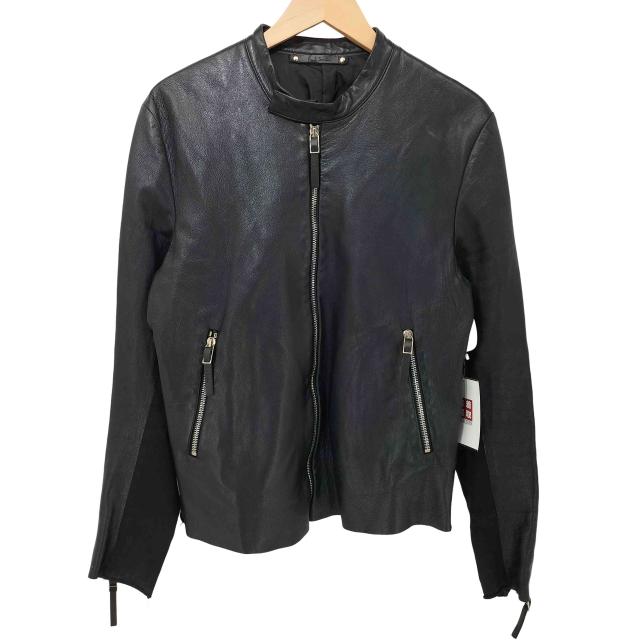 Paul Smith(ポールスミス) シングルライダースラムレザージャケット メンズ import：M 【中古】【ブランド古着バズストア】の通販は