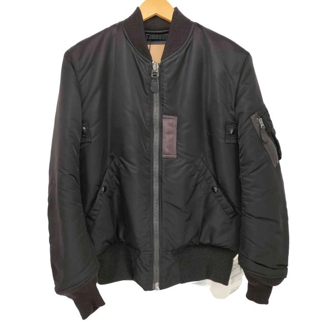 BUZZ RICKSONS(バズリクソンズ) WILLIAM GIBSON COLLECTION JACKET FLTING INTERMEDIATE Type BLACK MA-1 SLENDER Long メンズ【中古】【ブランド古着バズストア】の通販は